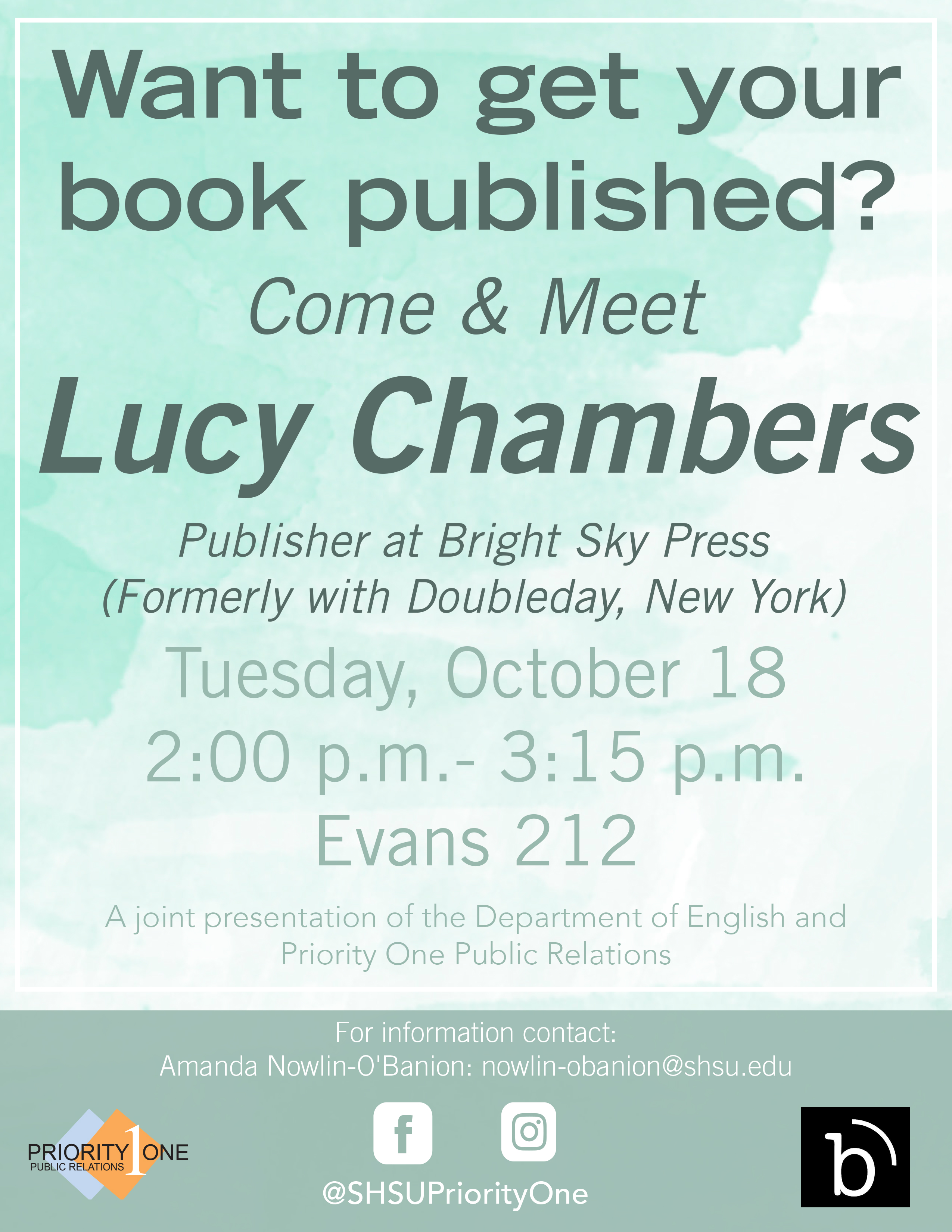 Lucy Chambers Following Flyer 8.5x11